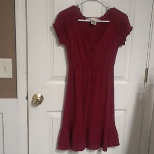 Max studio red knit dress